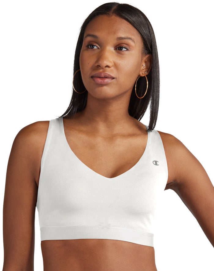 Champion Sport Bh Dames - Wit - The Absolute Shape V-Neck ( 104573-TXM )